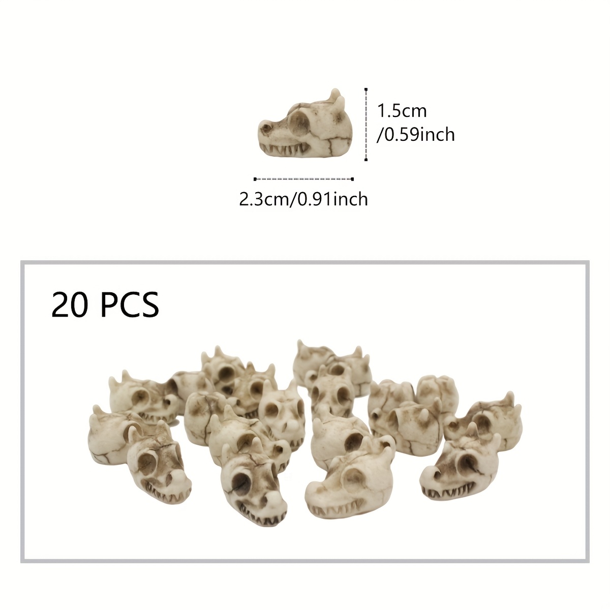 20pcs Dragon Head Skull Bonsai - огляд і ціна Bonsai Garden World