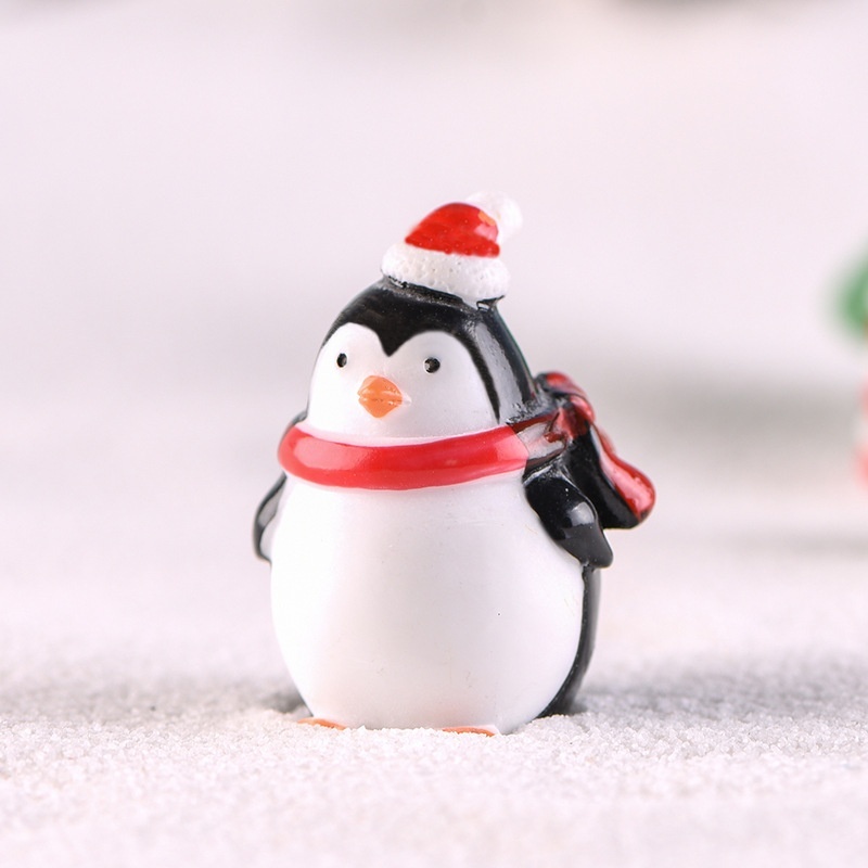 4pcs Mini Resin Penguin Micro  - огляд і ціна Bonsai Garden World