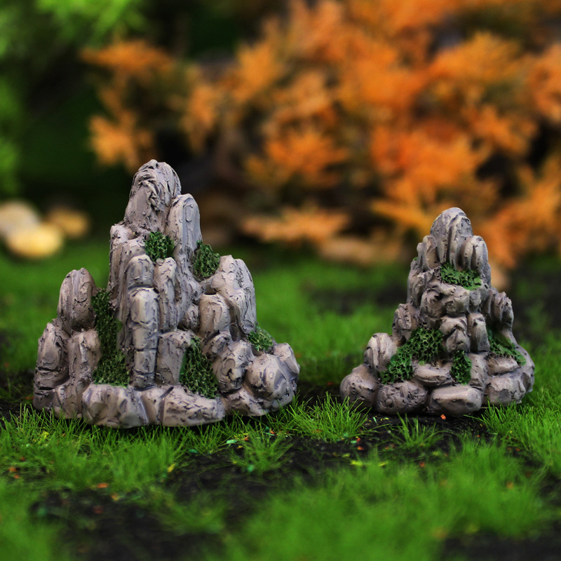 1pc Mountain Miniature Fake St - огляд і ціна Bonsai Rock Garden