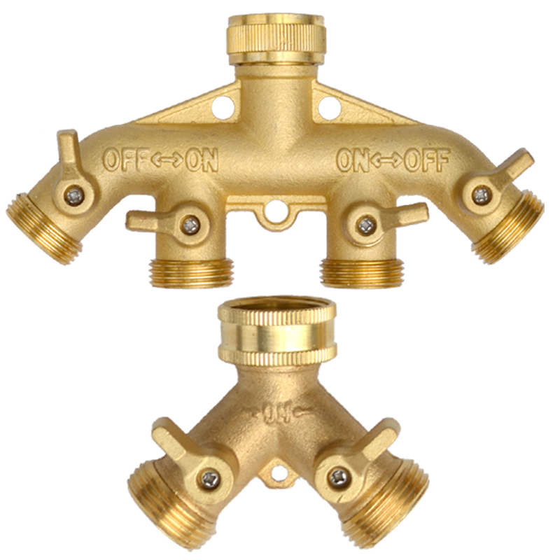 Heavy Duty Brass 1-2-4 way Spl - огляд і ціна Gardena Hose Comfort