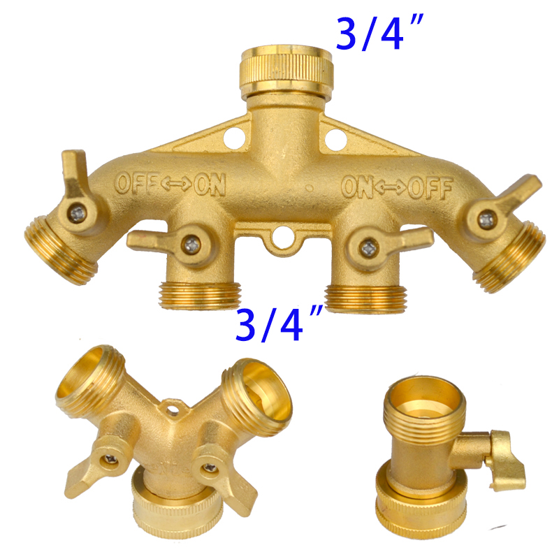 Heavy Duty Brass 1-2-4 way Spl - огляд і ціна Gardena Hose Comfort