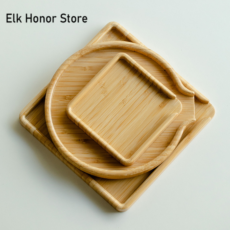 Chinese Bamboo Food Tray Puer  - огляд і ціна Bonsai Garden Home