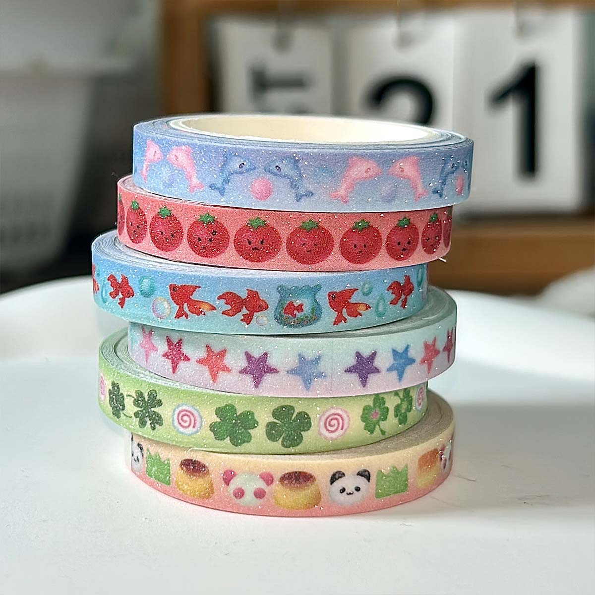 Cute Tomato Deco Washi Tape Ka - огляд і ціна Bonsai Rock Garden