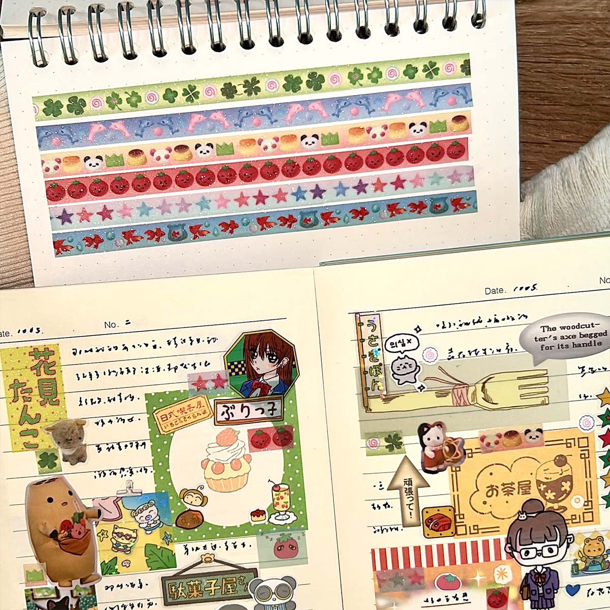 Cute Tomato Deco Washi Tape Ka - огляд і ціна Bonsai Rock Garden