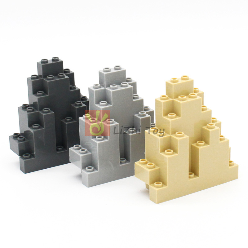 2pcs-10pcs MOC Bricks 6083 Roc - огляд і ціна Bonsai Rock Garden