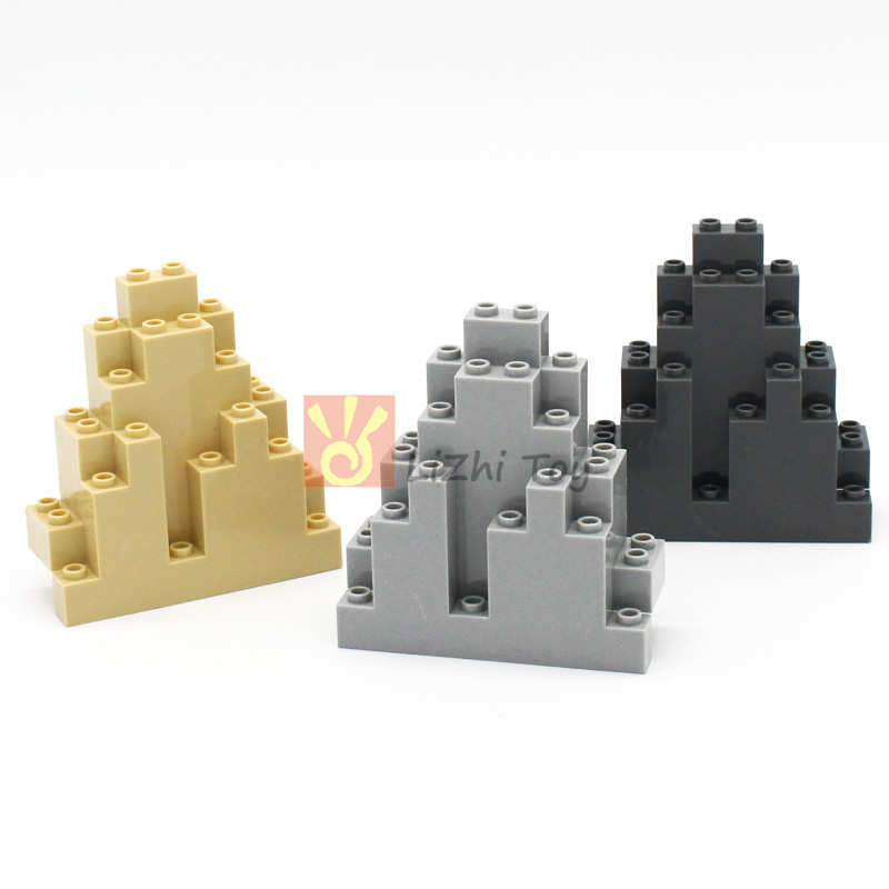 2pcs-10pcs MOC Bricks 6083 Roc - огляд і ціна Bonsai Rock Garden