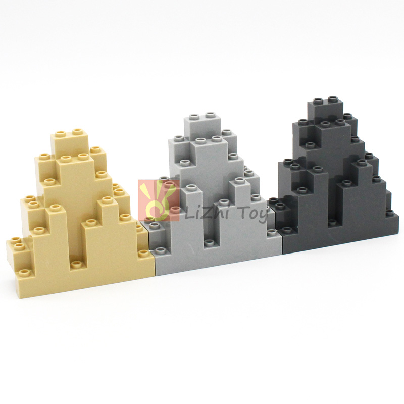 2pcs-10pcs MOC Bricks 6083 Roc - огляд і ціна Bonsai Rock Garden