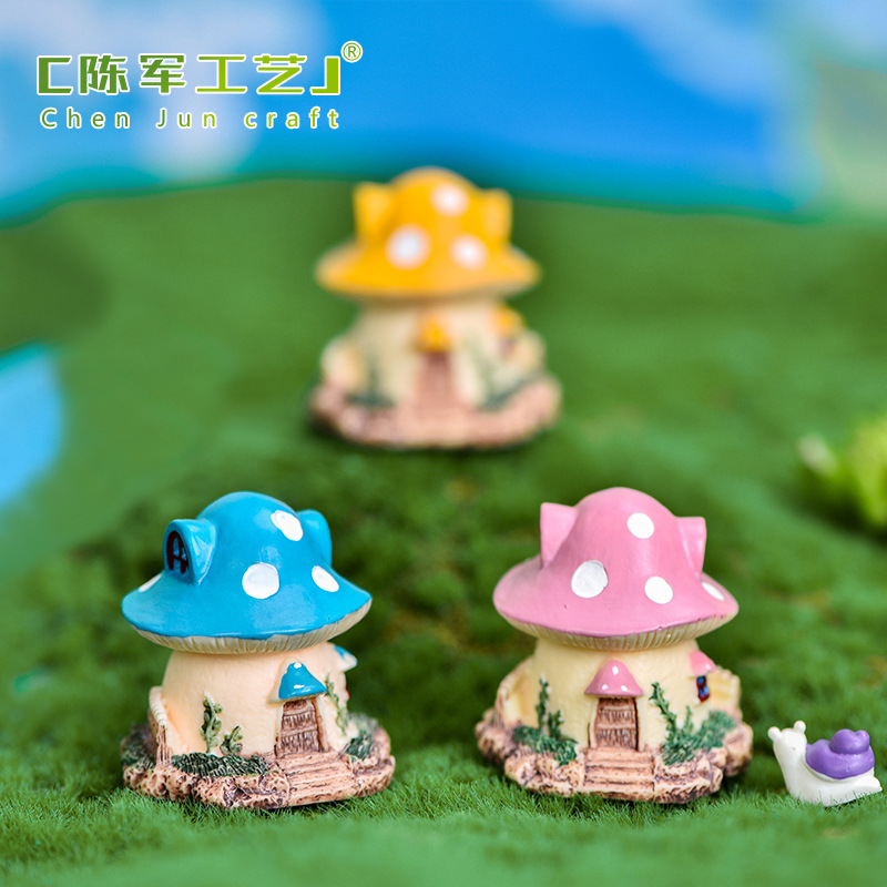 Colorful Garden Mushroom House - огляд і ціна Bonsai Garden World