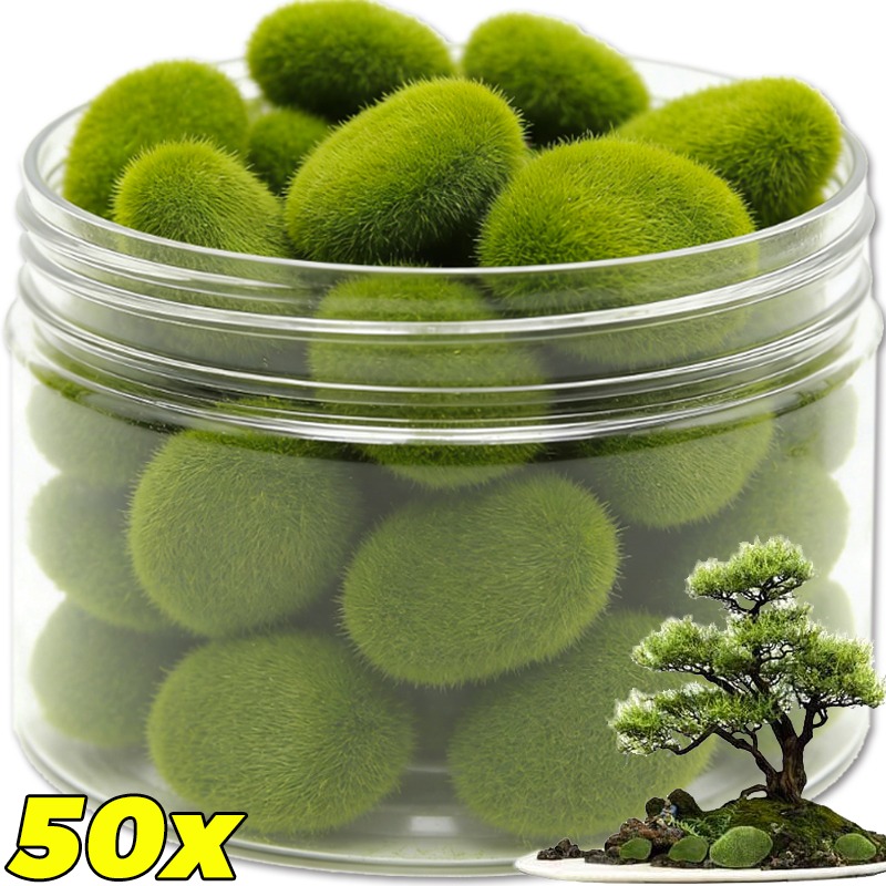 50/5PCS Artificial Foam Moss R - огляд і ціна Bonsai Rock Garden