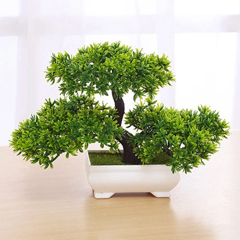 1Pcs Green Artificial Plants B - огляд і ціна Bonsai Garden Home