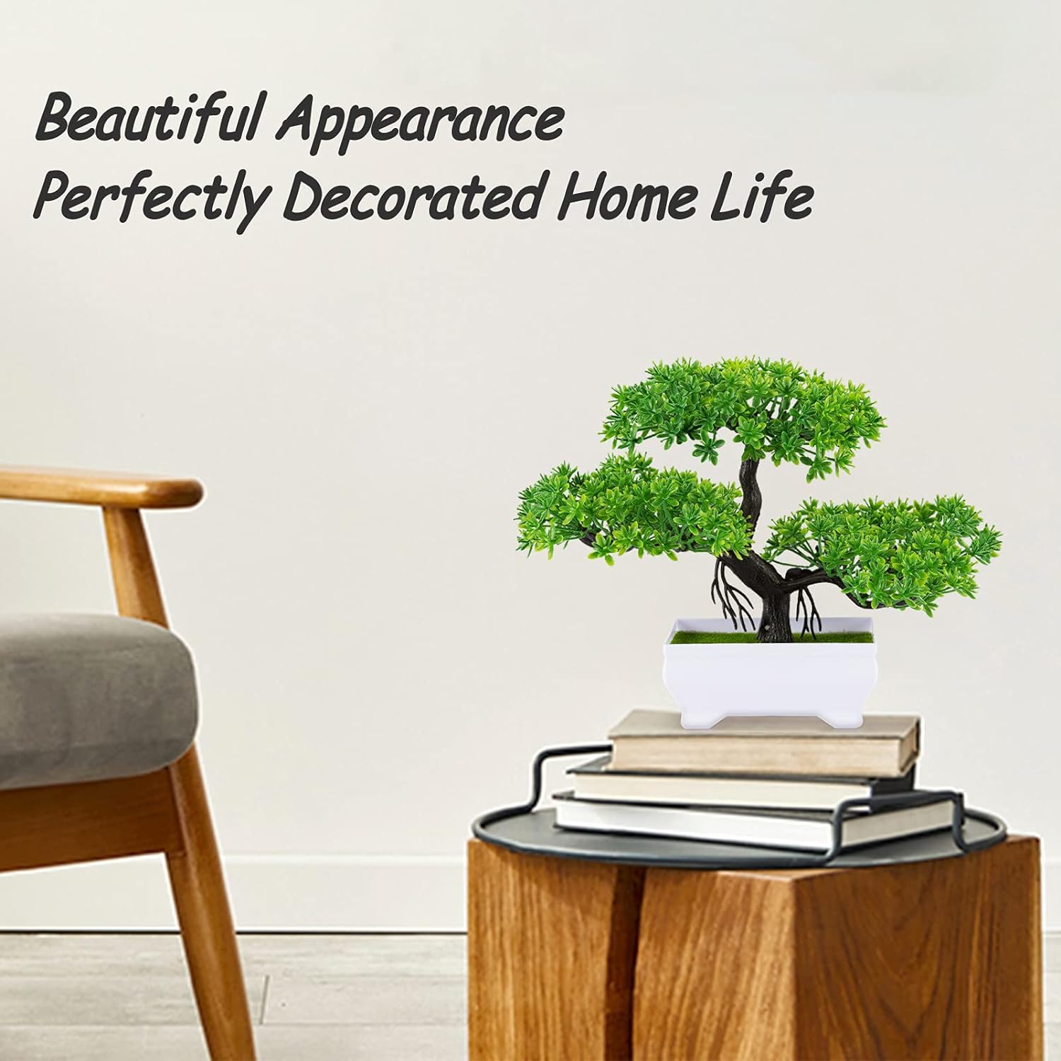 1Pcs Green Artificial Plants B - огляд і ціна Bonsai Garden Home