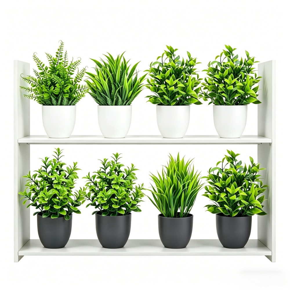 4pcs/set Mini Artificial Plant - огляд і ціна Bonsai Garden Home