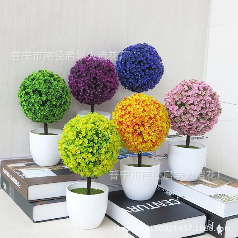Artificial Small Tree Potted P - огляд і ціна Bonsai Garden Home