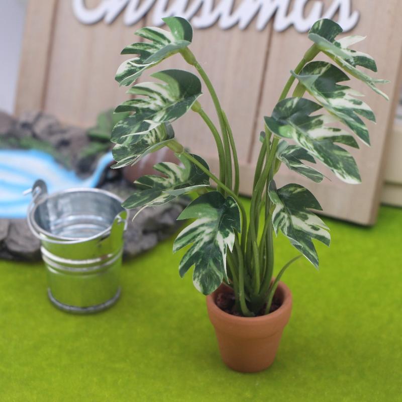 New.1PC 1/12 Dollhouse Simulat - огляд і ціна Bonsai Garden Home