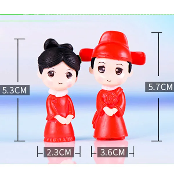 2pcs Chinese Costume Bride and - огляд і ціна Bonsai Garden World