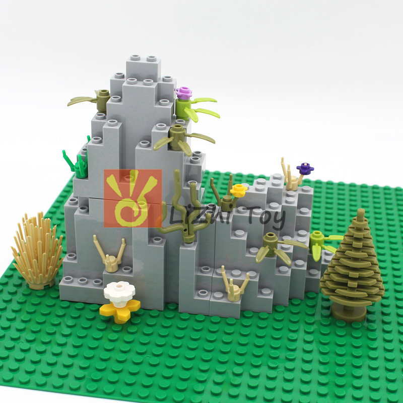 MOC Bricks Castle Mountain Roc - огляд і ціна Bonsai Rock Garden