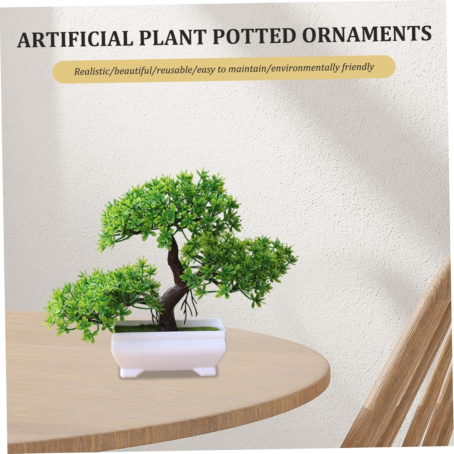 1/2Pcs Artificial Bonsai Tree  - огляд і ціна Bonsai Garden Home